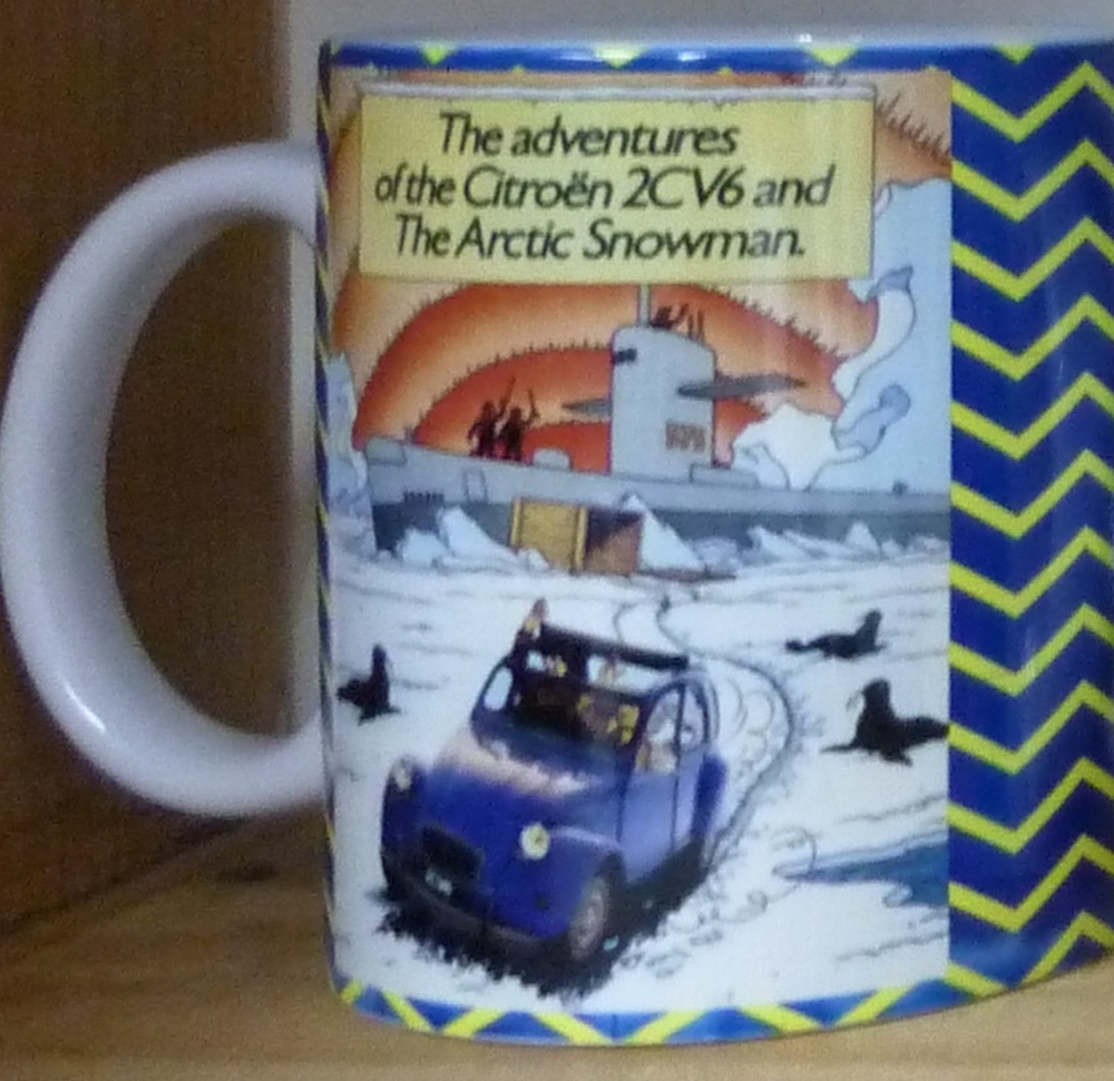 arctic chevrons mug