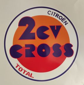 Retro 2CV stickers